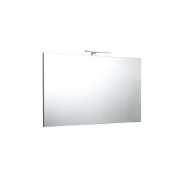 Kiamami Valentina Miroir Encastré Avec Lampe Chromée 100X70 Réversible* Miroir Lumineux
