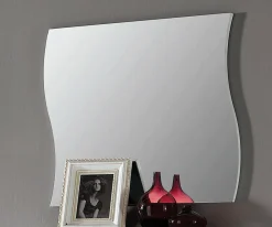 Dmora Miroir Ettore, Miroir de salle de bain, 100% Made in Italy, 110x2h60 cm