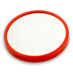 Kiamami Valentina Miroir Grossissant 13 Cm Avec Ventouse Et Cadre Rouge* Miroir Grossissant