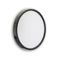 Kiamami Valentina Miroir Grossissant Avec Ventouses Et Cadre Noir 13 Cm