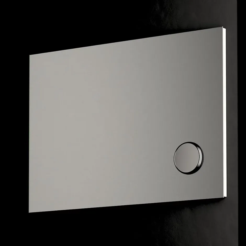 Kiamami Valentina Miroir Grossissant Avec Ventouses Et Cadre Noir 13 Cm