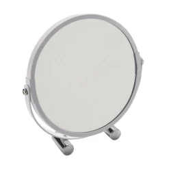 Kiamami Valentina Miroir Grossissant Rond À Deux Faces En Résine Blanche* Miroir Grossissant