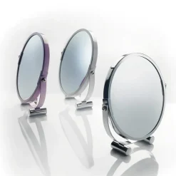 Kiamami Valentina Miroir Grossissant Rond À Deux Faces En Résine Blanche* Miroir Grossissant
