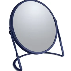Spirella Miroir grossissant sur pied Acier AKIRA Bleu mat* Miroir Grossissant