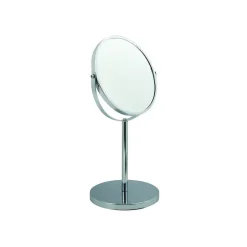 MSV Miroir grossissant sur pied Acier Chromé CAPRI* Miroir Grossissant