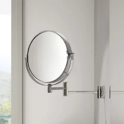 Kiamami Valentina Miroir Grossissant 3X Avec Bras Extensible Chromé* Miroir Grossissant