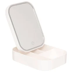 5Five Miroir lumineux L19,8cm - Blanc-* Miroir Simple