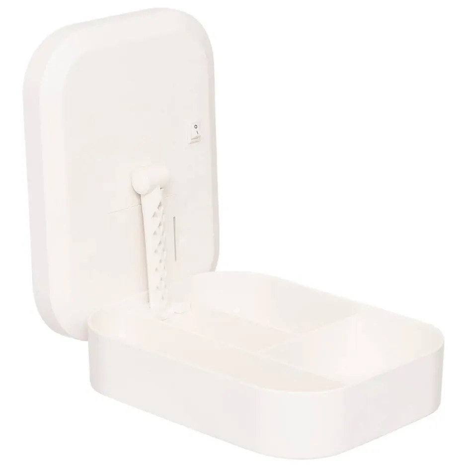 5Five Miroir lumineux L19,8cm - Blanc-* Miroir Simple