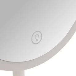 5Five Miroir lumineux L19cm blanc - Blanc-