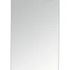 Créazur France Miroir MIRCOLINE - 80x105cm - Sans applique* Miroir Simple