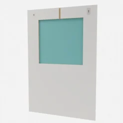 Créazur France Miroir MIRCOLINE - 70x105cm - Sans applique