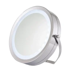 Cooke & Lewis Miroir mobile grossissant 22 x 23 cm, Kilve* Miroir Grossissant Lumineux