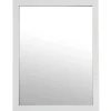 Atmosphera Créateur D'Intérieur Miroir Mural à Accrocher Blanc 34x44cm - Blanc- Atmosphera