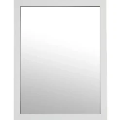 Atmosphera Créateur D'Intérieur Miroir Mural à Accrocher Blanc 34x44cm - Blanc- Atmosphera