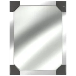 Atmosphera Créateur D'Intérieur Miroir Mural à Accrocher Blanc 34x44cm - Blanc- Atmosphera