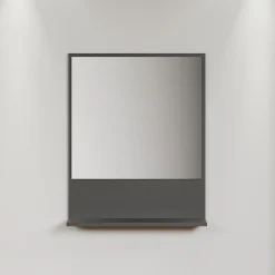Calicosy Miroir mural avec 1 tablette L60 cm - PUREBLISS