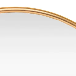 Helloshop26 Miroir mural rond 60 cm aluminium aluminium* Miroir Simple