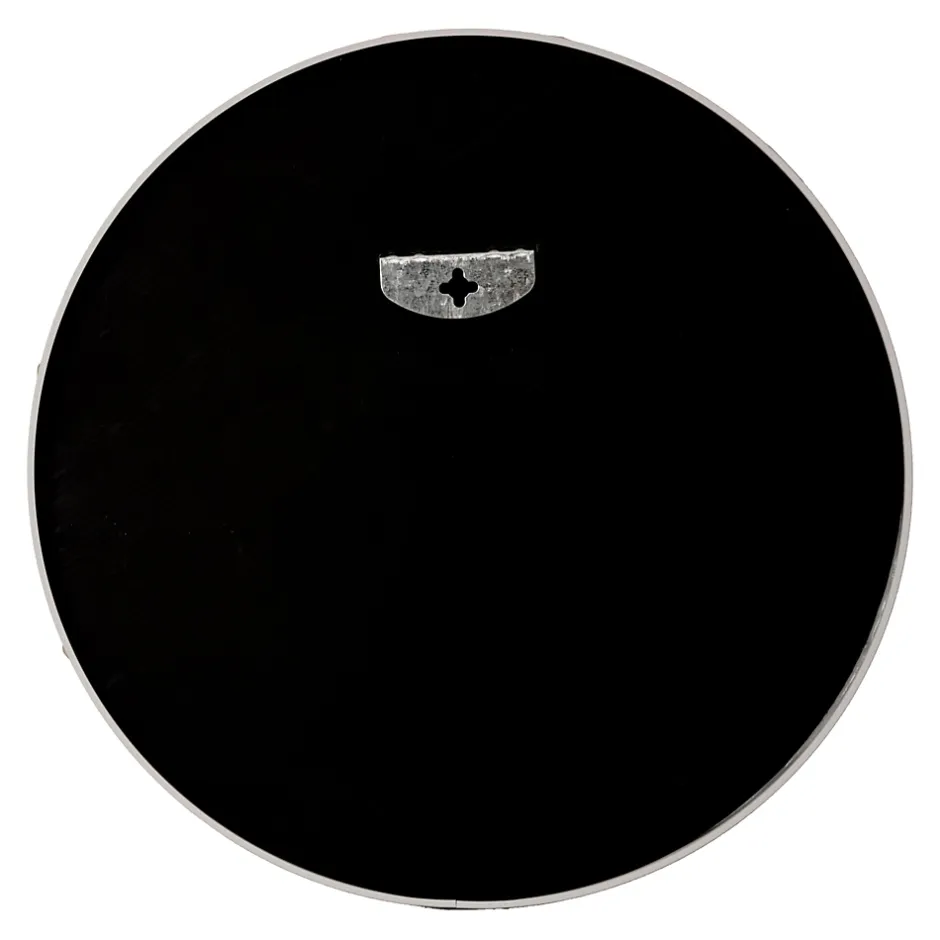 Helloshop26 Miroir mural rond 50 cm blanc blanc