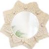 Rea MIROIR BOHO 322048 53CM BEIGE 55X55X1CM* Miroir Simple