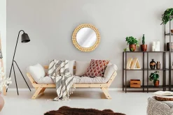 Rea MIROIR KLNA-MR01 35CM BEIGE* Miroir Simple