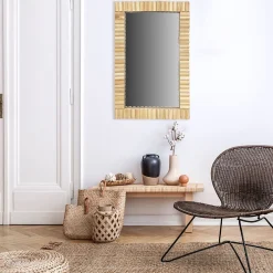 Rea MIROIR KLNA-MR03 35CM BROWN 55X35X2CM