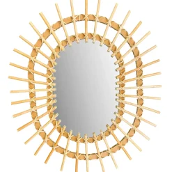 Rea MIROIR QDJ5749 49CM BROWN 57X49X2CM