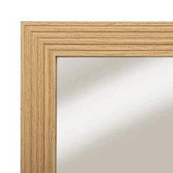 5Five Miroir rectangulaire à suspendre Tasso - Marron-* Miroir Simple