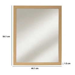 5Five Miroir rectangulaire à suspendre Tasso - Marron-* Miroir Simple