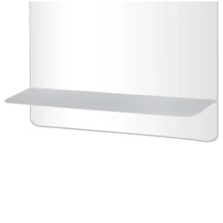 Mob-In Miroir rectangulaire SORRENTO avec tablette en métal* Miroir Simple