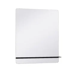 Mob-In Miroir rectangulaire SORRENTO avec tablette en métal