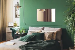 Tulup Miroir rectangulaire 70 x 50 cm La Chambre* Miroir Simple
