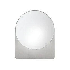 Spirella Miroir rond à poser Inox ALENA Brossé