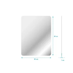 Aurlane Miroir salle de bain - 60x80cm - GO* Miroir Simple