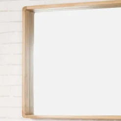 Wanda Collection Miroir salle de bain en teck Samba 140 x 65 cm* Miroir Simple