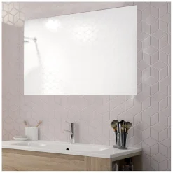 Weber Industries Miroir salle de bain VESNA 100 x 70 cm* Meuble Vasque