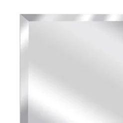 Miroir salle de bains rectangulaire 100X60 cm Wapta argent