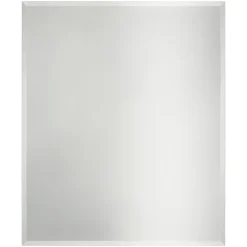 Miroir salle de bains rectangulaire 50X60 cm Wapta argent* Miroir Simple
