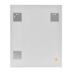 Miroir salle de bains rectangulaire 50X60 cm Wapta argent* Miroir Simple