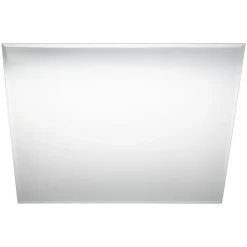 Miroir salle de bains rectangulaire 70X60 cm Wapta argent* Miroir Simple