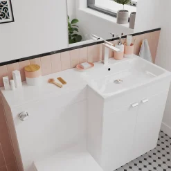 GoodHome Miroir salle de bains rectangulaire 60 x 90 cm argent, Imandra