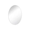 Miroir salle de bains rond diamètre 40 cm Dunnet noir