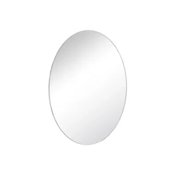 Miroir salle de bains rond diamètre 40 cm Dunnet noir