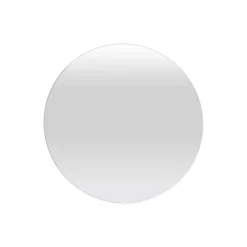 Miroir salle de bains rond diamètre 40 cm Dunnet noir
