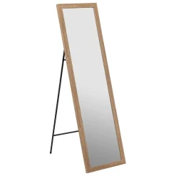 Atmosphera Créateur D'Intérieur Miroir sur Pied Noir 35x125cm - Noir- Atmosphera* Miroir Simple