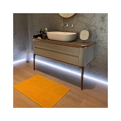 Spirella Miroir sur pied ovale Bois ALESIA Bois d'acacia* Miroir Simple