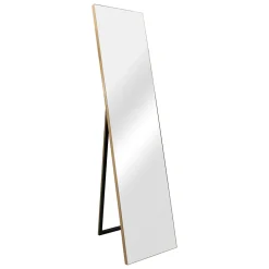 Helloshop26 Miroir sur pied psyche inclinable 150* Miroir Simple