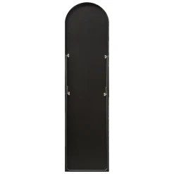 Helloshop26 Miroir sur pied psyche inclinable 160 noir* Miroir Simple