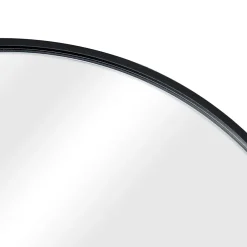 Helloshop26 Miroir sur pied psyche inclinable 160 noir* Miroir Simple