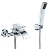 Auralum Max Mitigeur baignoire avec douchette Salle de Bain Robinet de baignoire Douchette Chrome