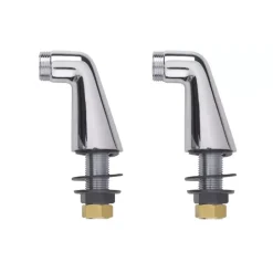 Grohe Mitigeur baignoire thermostatique Grohtherm 800 Cosmopolitan 1/2 + Colonnettes Luxe chromé* Robinet De Baignoire